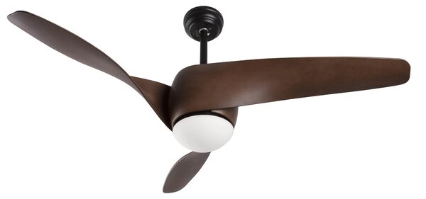 Stropný ventilátor Breeze s diaľkovým ovládaním – Hnedá