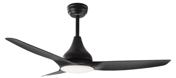 Stropný ventilátor Samoa 12.2 čierne s diaľkovým ovládaním – Čierna
