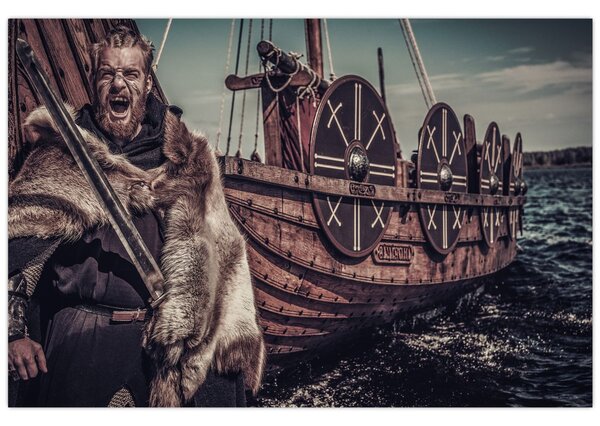 Obraz - Viking (90x60 cm)