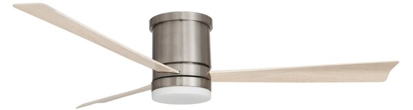 Stropný ventilátor Silky 13.2 nikel s diaľkovým ovládaním – Sivá