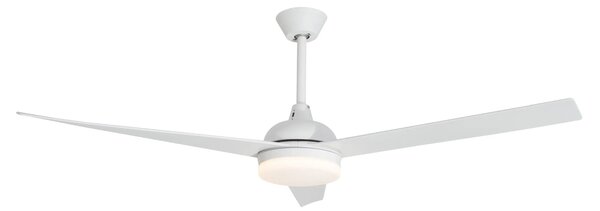 Stropný ventilátor Flow 15.2 biele s diaľkovým ovládaním – Biela