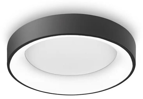 LED stropné svietidlo Sovana 80 CCT čierne s diaľkovým ovládačom – Čierna