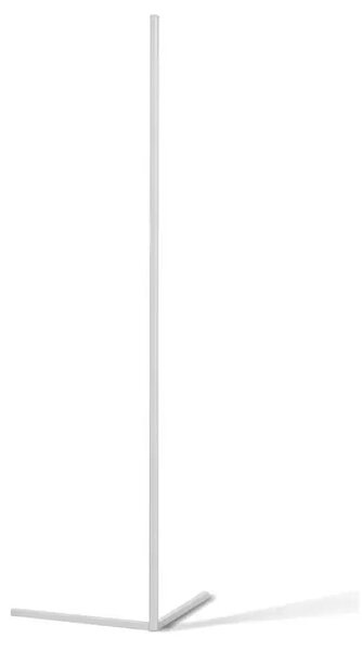 LED stojaca lampa Johnny Digital Led Rgb biele s diaľkovým ovládačom – Biela