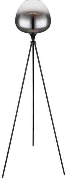 Globo 15548S1 - Stojacia lampa MAXY 1xE27/60W/230V čierna