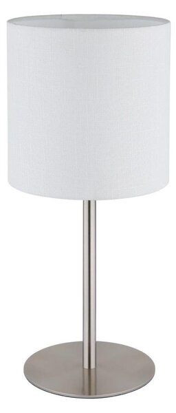 Globo 21440W - Stolná lampa BENSON 1xE27/40W/230V biela