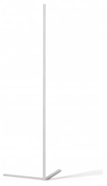LED stojaca lampa Johnny Digital Led Rgb biele s diaľkovým ovládačom – Biela