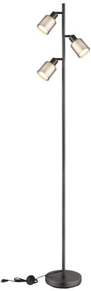 Globo 54456-3S - Stojacia lampa VILLEGAS 3xE14/25W/230V