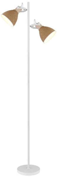 Globo 16466-2S - Stojacia lampa LYNDON 2xE14/40W/230V
