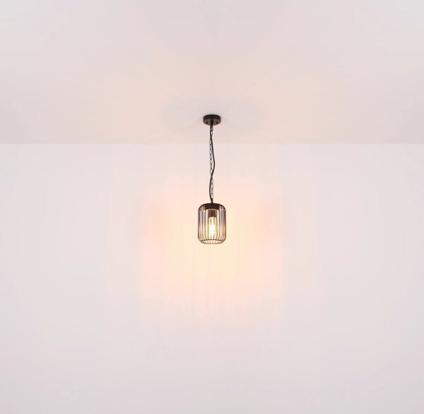 Globo 31985H - Vonkajší luster na reťazi NINA 1xE27/15W/230V