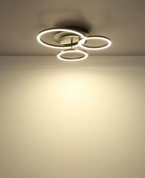 Globo 67382-40D - LED stropné svietidlo NORBERTO LED/40W/230V 4000K 42x46 cm