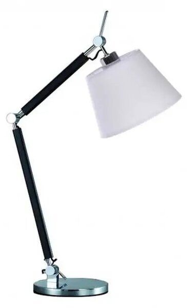 Dizajnová stolová lampa Zyta S Table čierne/strieborná – Čierna