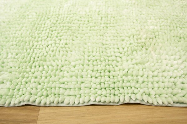 Kúpeľňový koberček Shiny Chenille mätový
