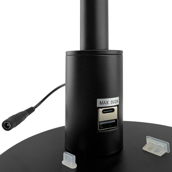 Brilagi - stmievateľná LED dotyková stolová lampa s USB portami VARIO LED/7W/230V CRI 96