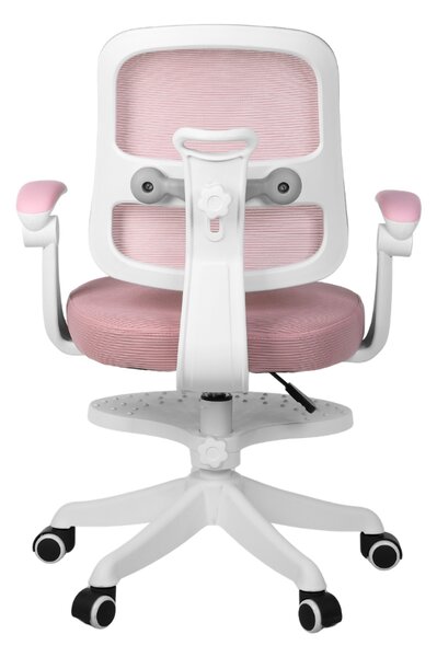 Detská rastúca stolička Neoseat JUNI 013 — látka, ružová
