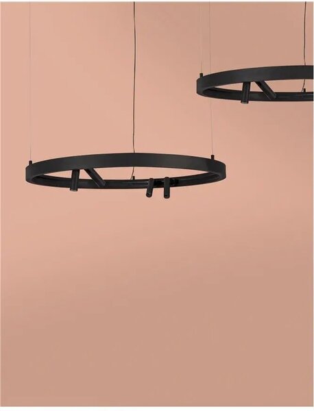 Dizajnový LED luster Loop 01 – 01 cm