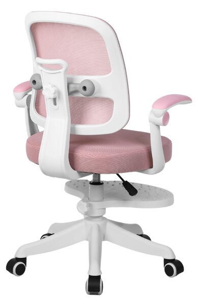 Detská rastúca stolička Neoseat JUNI 013 — látka, ružová