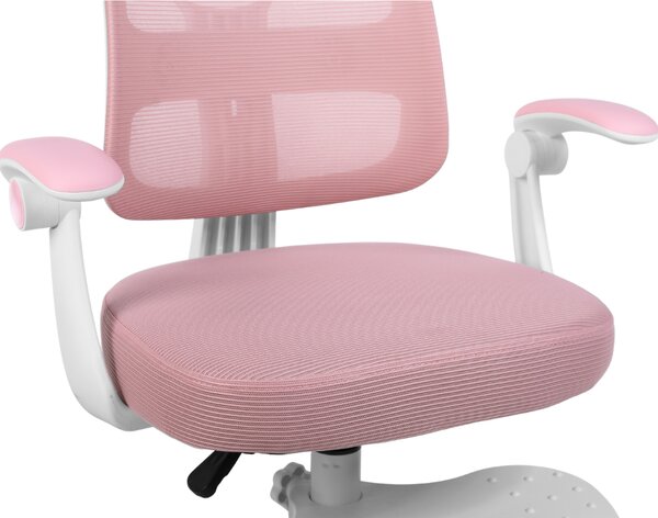 Detská rastúca stolička Neoseat JUNI 013 — látka, ružová