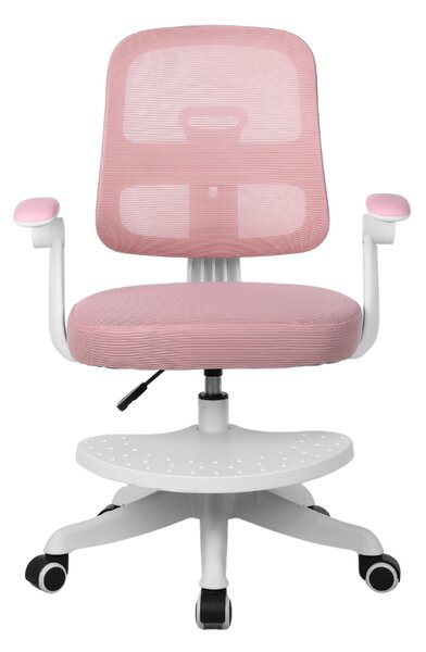 Detská rastúca stolička Neoseat JUNI 013 — látka, ružová