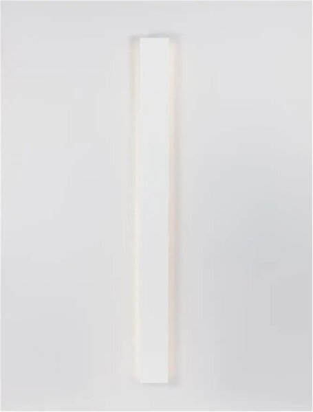 LED nástenné svietidlo Seline 90 biele – Biela