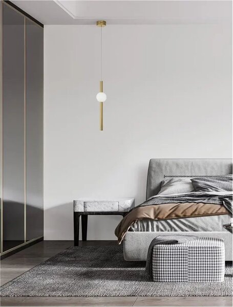 Retro luster Neutron 12 zlaté – LED