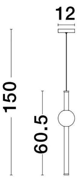 Retro luster Neutron 12 zlaté – LED