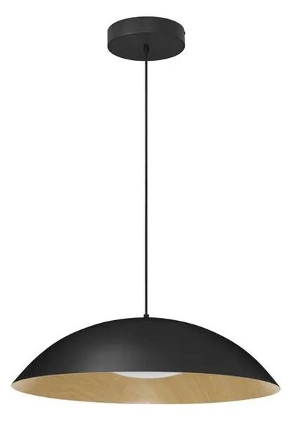 Industriálny luster Glim 60 čierne – Čierna