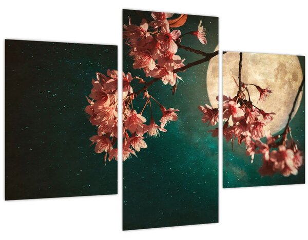 Obraz - Sakura v splne (90x60 cm)