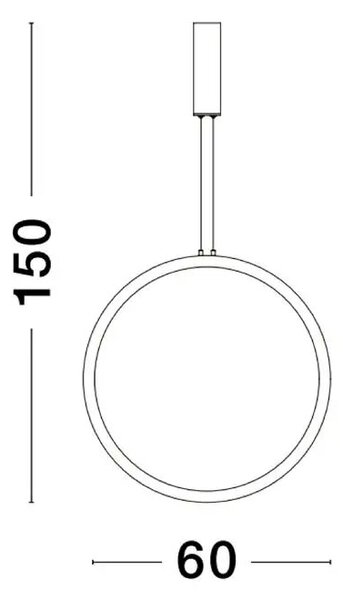 LED luster Change 60 zlaté – Zlatá