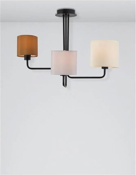 Retro luster Flex 56.20 čierne – E14