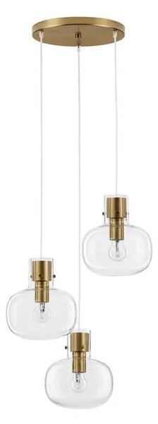 Retro luster na lanku Cinzia 30 číra