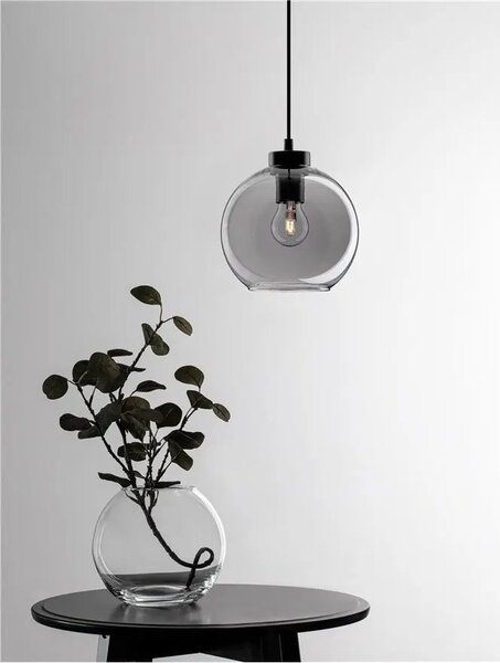Luster na lanku Palmer B 30 čierne – E27