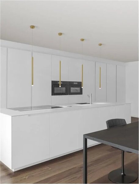 Moderný luster Trimle 50 zlaté – Zlatá
