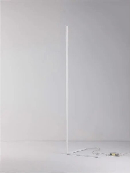 LED stojaca lampa V-Line 585 biele – Biela