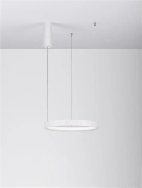 LED luster Perrine 40 biele – Biela