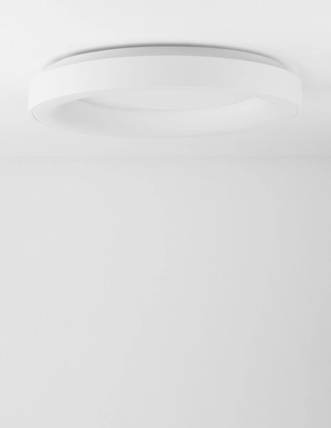 Stropné svietidlo LED so stmievaním Rando Thin 60 4000K biele – Biela