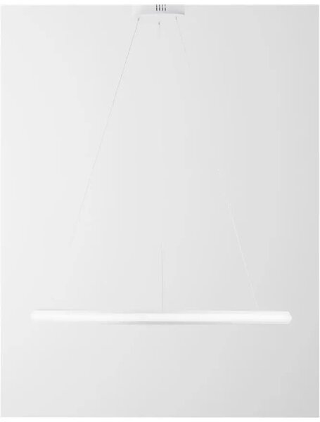 LED luster Aries 74 biele – Biela
