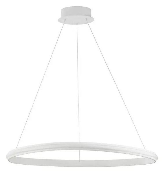 LED luster Aries 74 biele – Biela