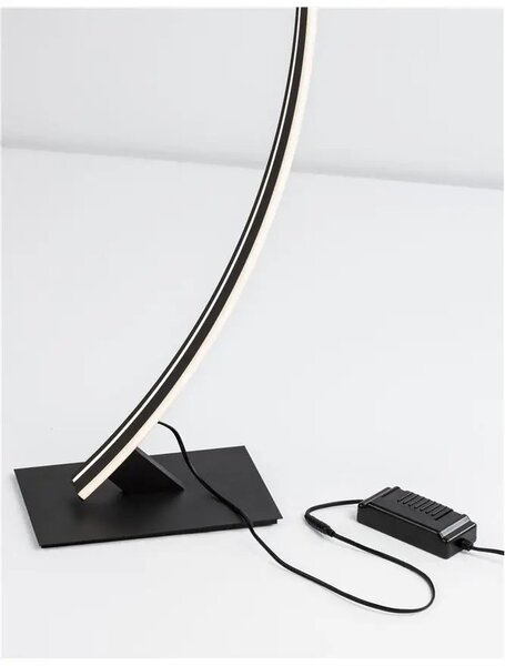 LED stojaca lampa Premium 20 čierne – Čierna