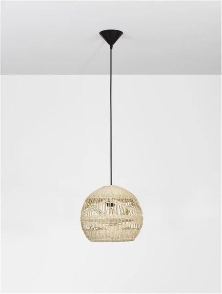 Rustikálny luster Marlo B 30 Ratan – E27