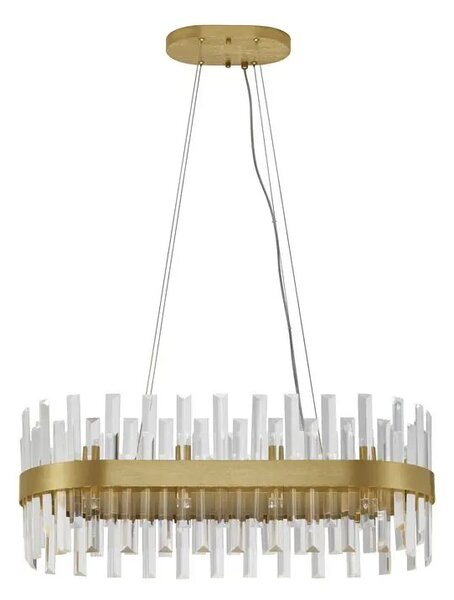 Luxusný luster Crown 80 zlaté – Zlatá