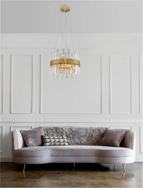 Luxusný luster Crown 35 zlaté – Zlatá
