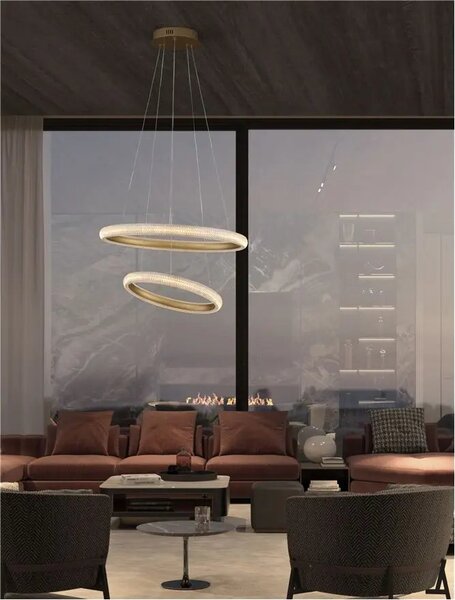 LED luster Medora 59 zlaté