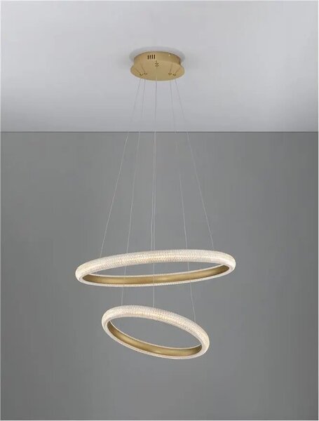 LED luster Medora 59 zlaté