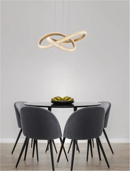 LED luster Medora A 75.5 zlaté
