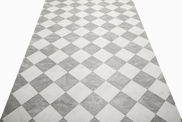 PVC podlaha Smartex Holywell 097 mramor, sivá