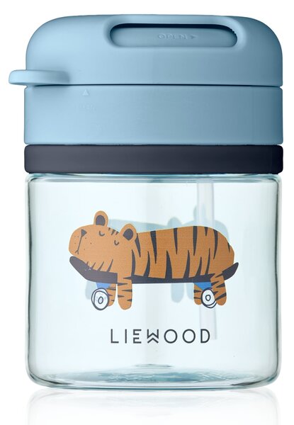 Detská fľaša so slamkou Pavia Fun 280 ml