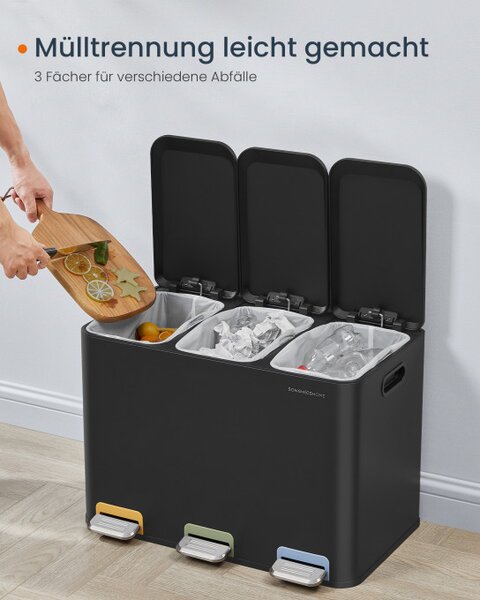 Recyklačný odpadkový kôš LTB740B02