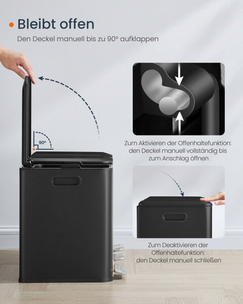 Recyklačný odpadkový kôš LTB740B02