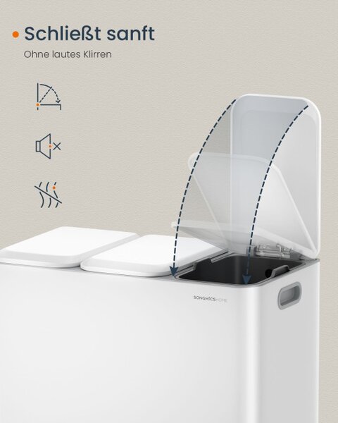 Recyklačný odpadkový kôš LTB740W02