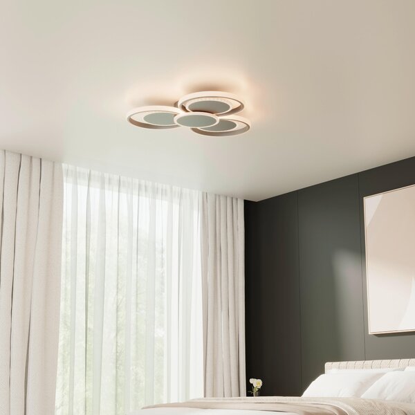 STROPNÉ LED SVIETIDLO, 57/7 cm Novel - Interiérové svietidlá